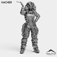 Tabletop Terrain Miniature Hacher - Bomber Girls