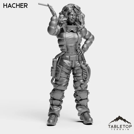 Tabletop Terrain Miniature Hacher - Bomber Girls