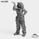 Tabletop Terrain Miniature Hacher - Bomber Girls