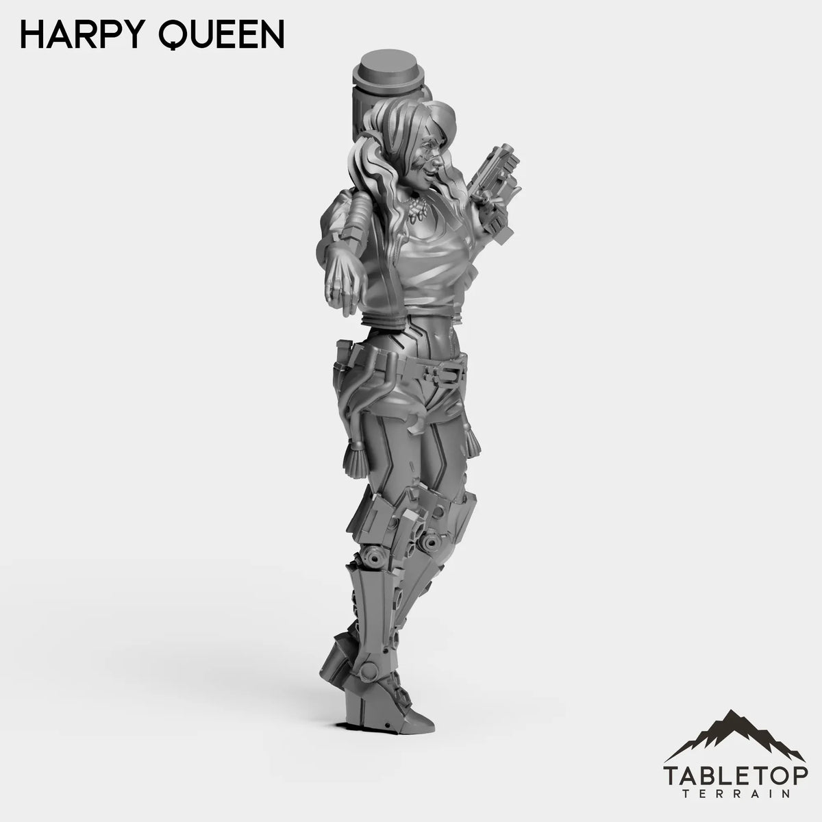Tabletop Terrain Miniature Harpy Queen - Strike Team Omega & Almighty Friends