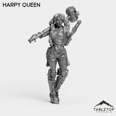 Tabletop Terrain Miniature Harpy Queen - Strike Team Omega & Almighty Friends