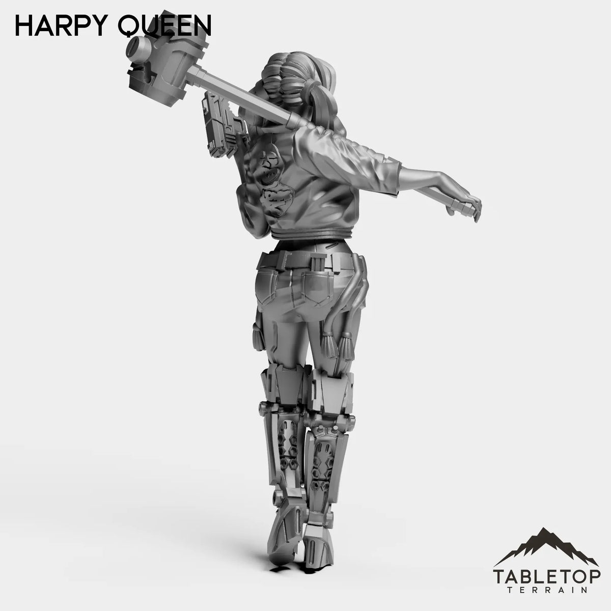 Tabletop Terrain Miniature Harpy Queen - Strike Team Omega & Almighty Friends