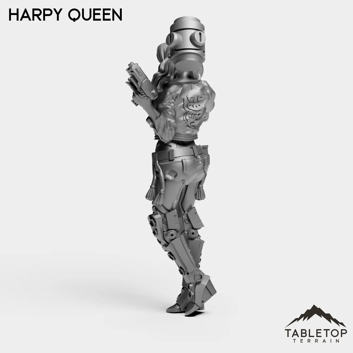 Tabletop Terrain Miniature Harpy Queen - Strike Team Omega & Almighty Friends