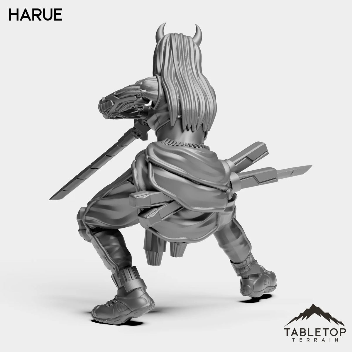 Tabletop Terrain Miniature Harue - Street Samurai