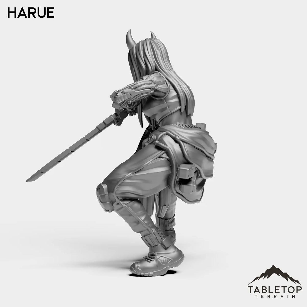 Tabletop Terrain Miniature Harue - Street Samurai