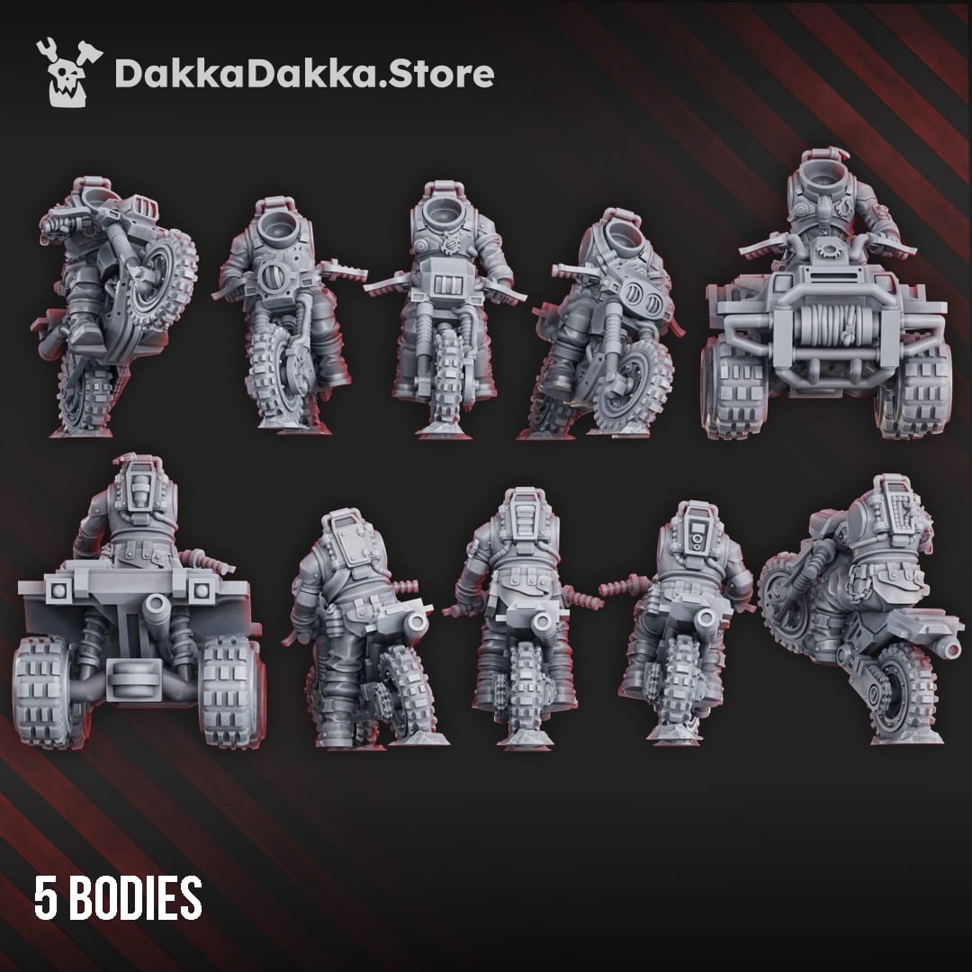 Tabletop Terrain Miniature Harvesters Angels MC (build-kit)