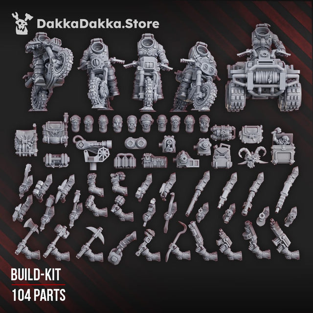 Tabletop Terrain Miniature Harvesters Angels MC (build-kit)