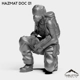 Tabletop Terrain Miniature HAZMAT Doc 01 BioHazardScientists - MISC