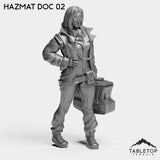 Tabletop Terrain Miniature HAZMAT Doc 02 BioHazardScientists - MISC