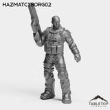 Tabletop Terrain Miniature HazmatCyborg02 DrakeUnit - MISC