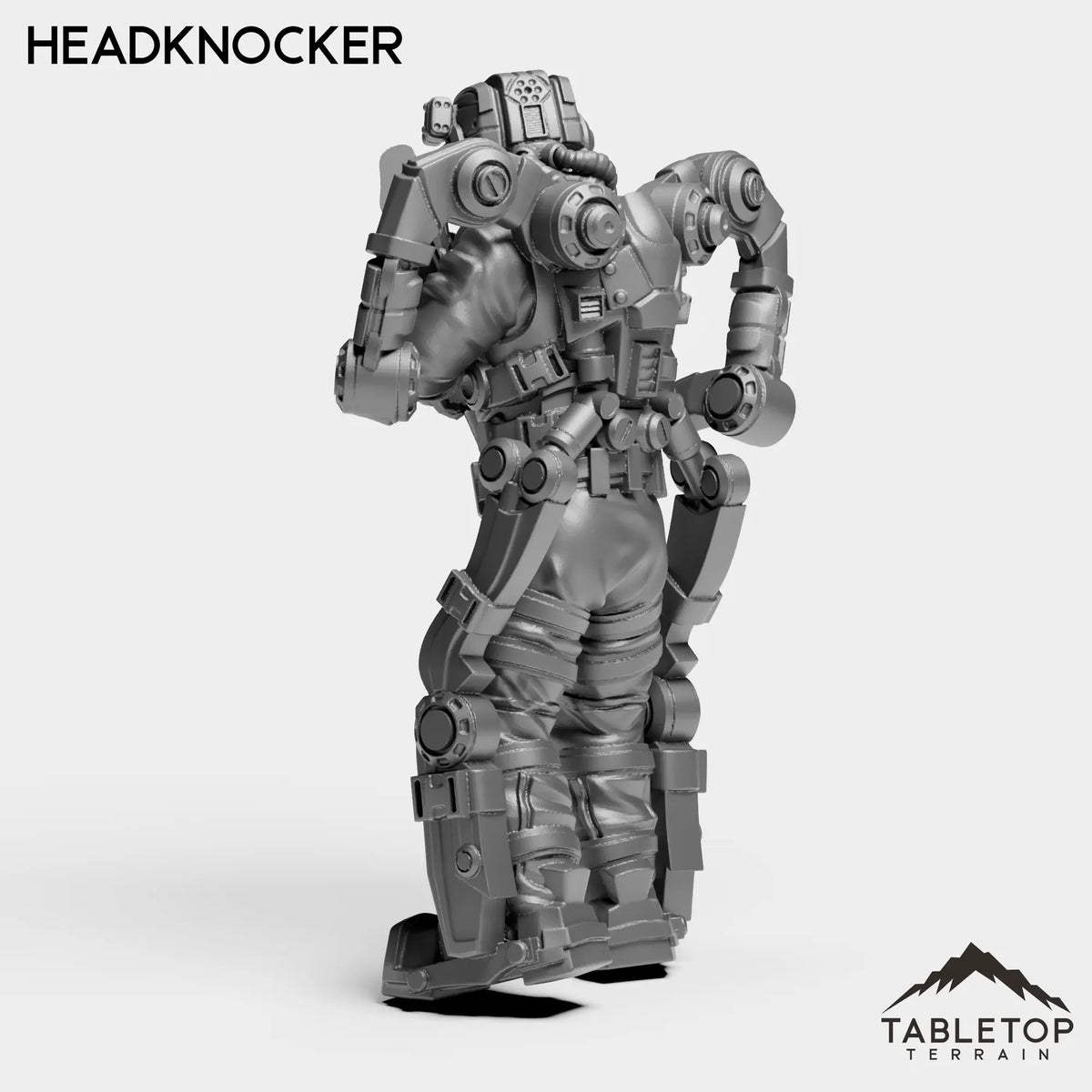 Tabletop Terrain Miniature Head Knocker - Endoskeleton Soldiers