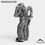 Tabletop Terrain Miniature Head Knocker - Endoskeleton Soldiers