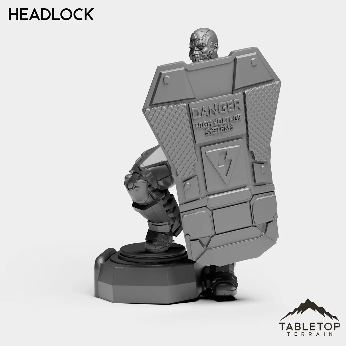 Tabletop Terrain Miniature Headlock - Metal Slammers