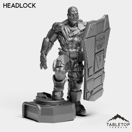 Tabletop Terrain Miniature Headlock - Metal Slammers