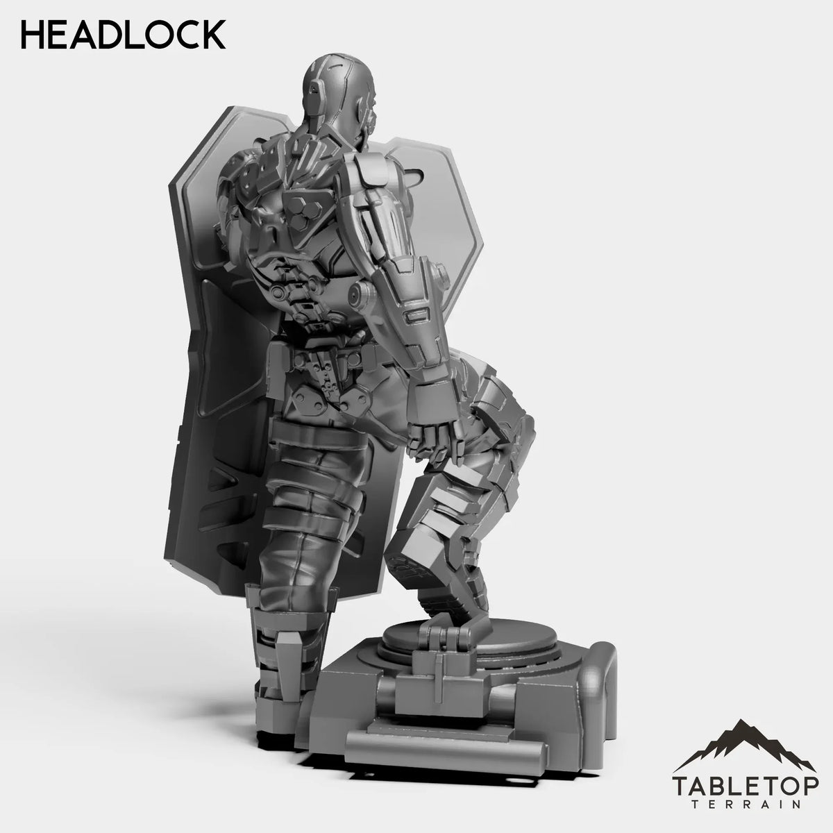 Tabletop Terrain Miniature Headlock - Metal Slammers