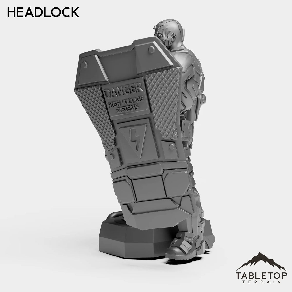 Tabletop Terrain Miniature Headlock - Metal Slammers