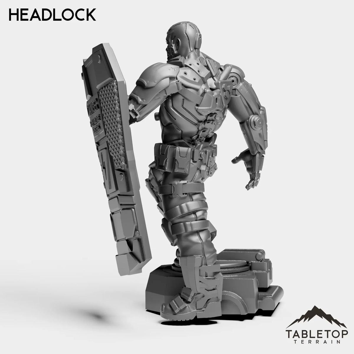 Tabletop Terrain Miniature Headlock - Metal Slammers