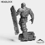 Tabletop Terrain Miniature Headlock - Metal Slammers