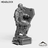 Tabletop Terrain Miniature Headlock - Metal Slammers