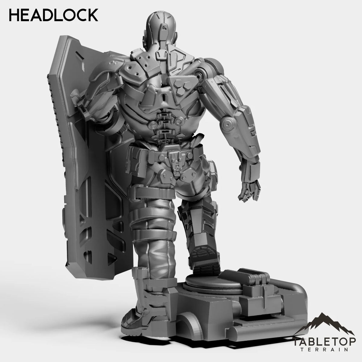 Tabletop Terrain Miniature Headlock - Metal Slammers