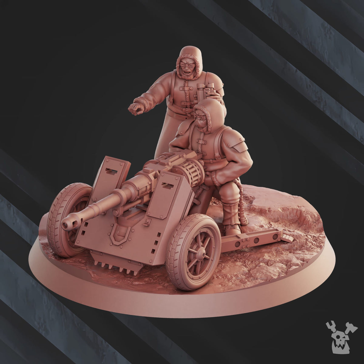 Tabletop Terrain Miniature Heavy Fire Support Brigade