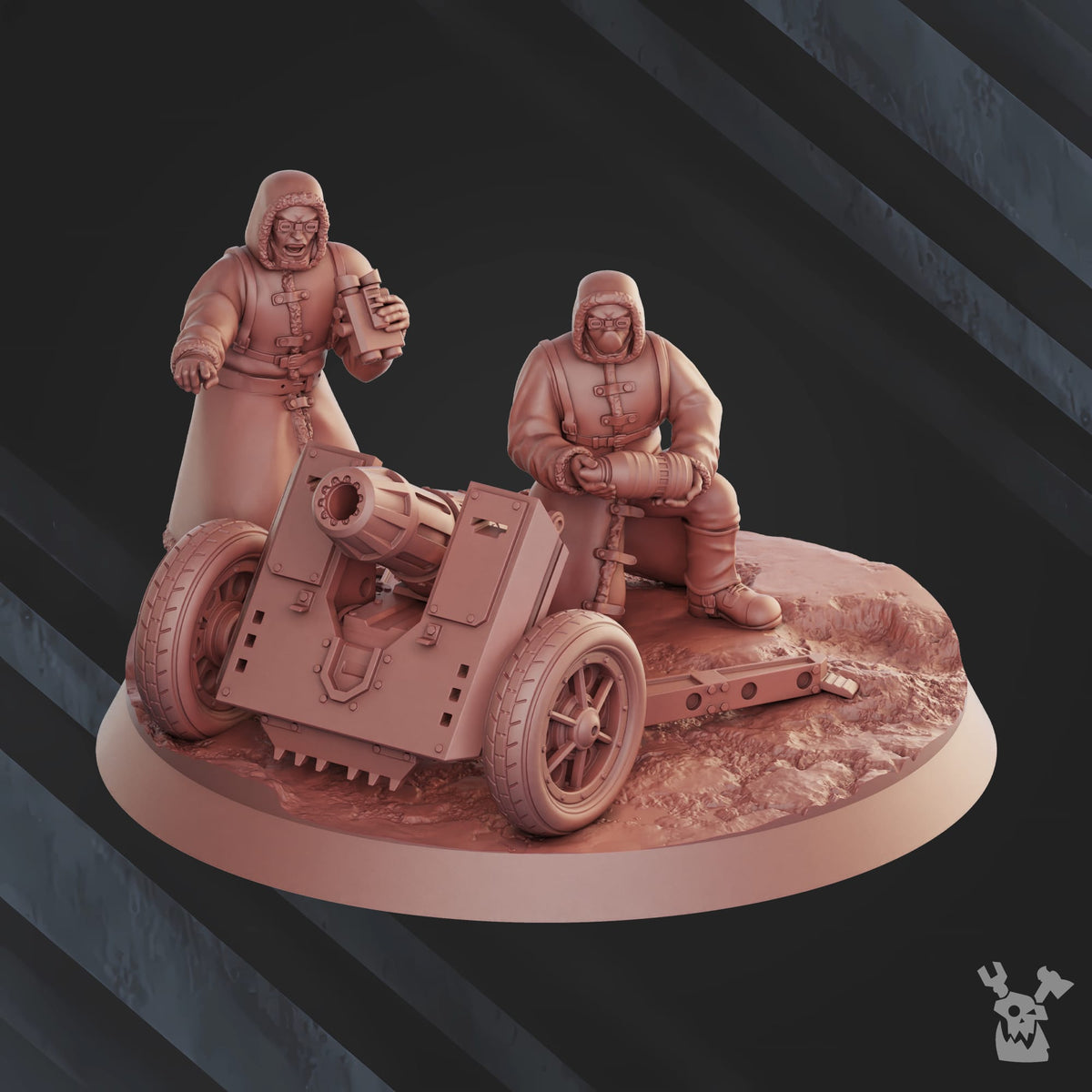 Tabletop Terrain Miniature Heavy Fire Support Brigade