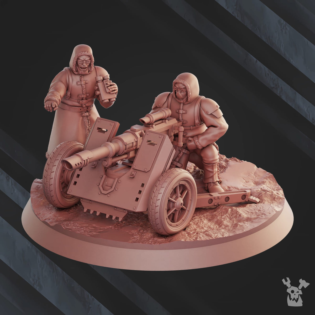 Tabletop Terrain Miniature Heavy Fire Support Brigade
