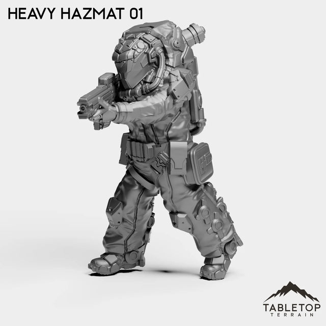 Tabletop Terrain Miniature Heavy HAZMAT 01 RhinoUnit - MISC