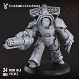 Tabletop Terrain Miniature Heavy Knight of the Great Citadel