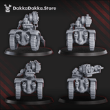 Tabletop Terrain Miniature Heavy Mechtaurs Squad (x4)
