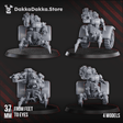 Tabletop Terrain Miniature Heavy Mechtaurs Squad (x4)