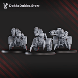 Tabletop Terrain Miniature Heavy Mechtaurs Squad (x4)