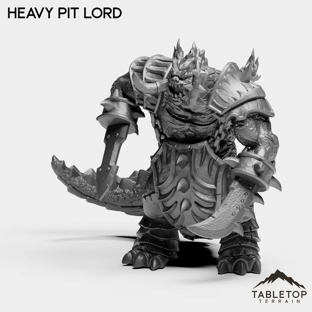 Tabletop Terrain Miniature Heavy Pit Lord