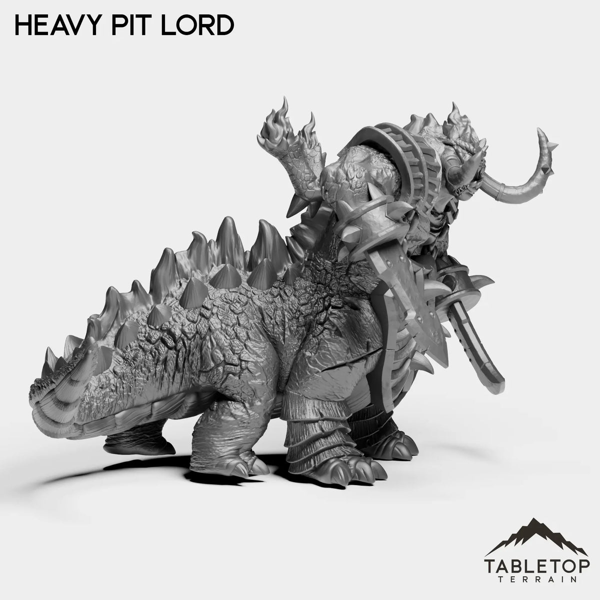 Tabletop Terrain Miniature Heavy Pit Lord