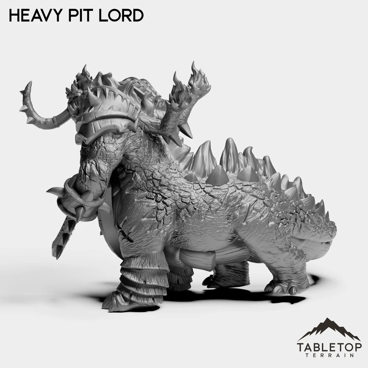 Tabletop Terrain Miniature Heavy Pit Lord