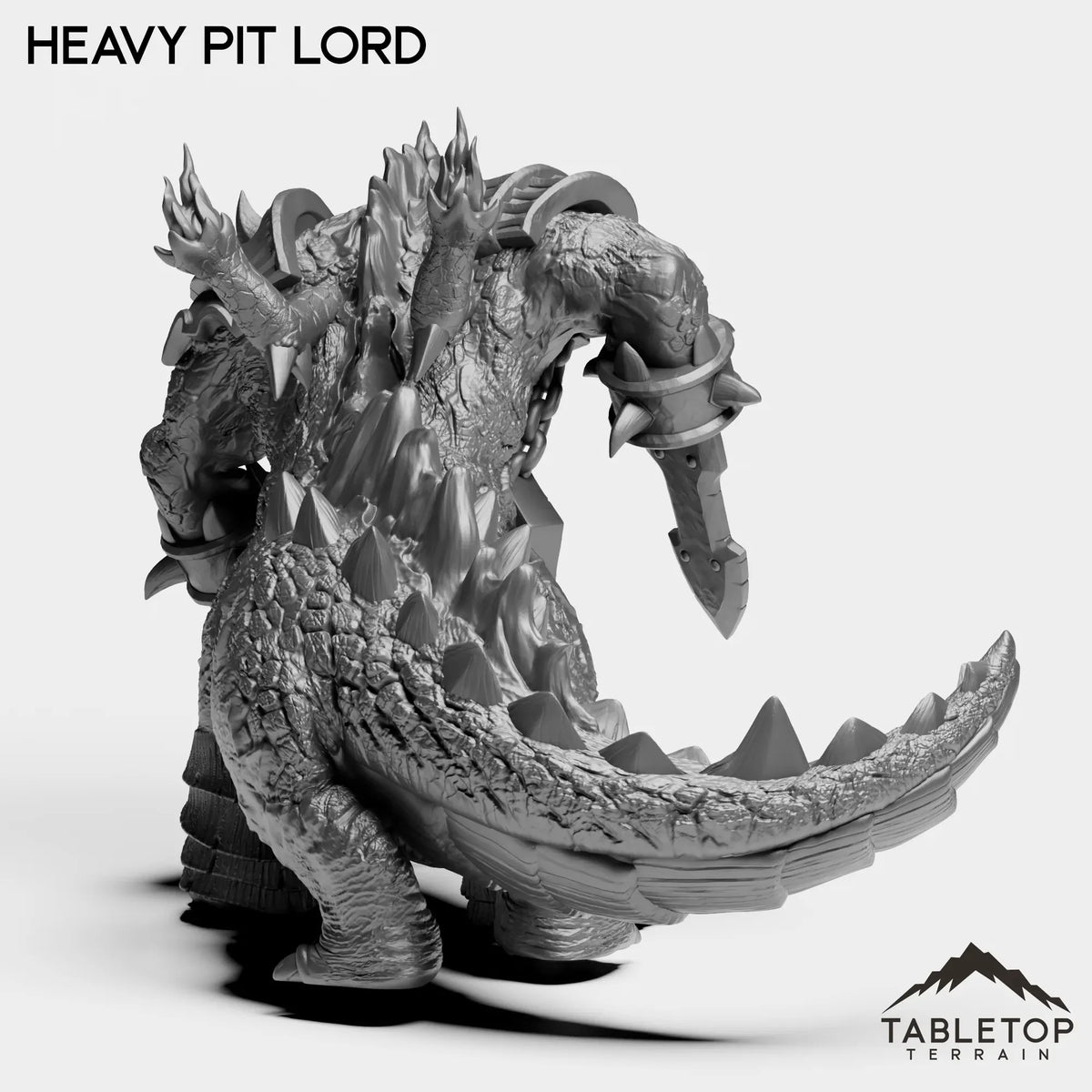Tabletop Terrain Miniature Heavy Pit Lord