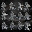 Tabletop Terrain Miniature Heavy Sisters Squad