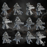 Tabletop Terrain Miniature Heavy Sisters Squad