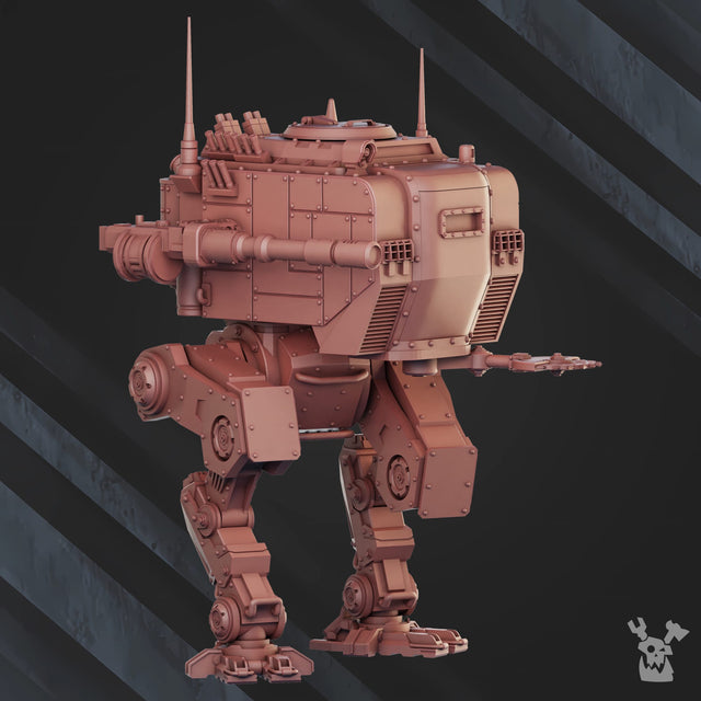 Tabletop Terrain Miniature Heavy Stomper Mech "Polar Bear" PB-180