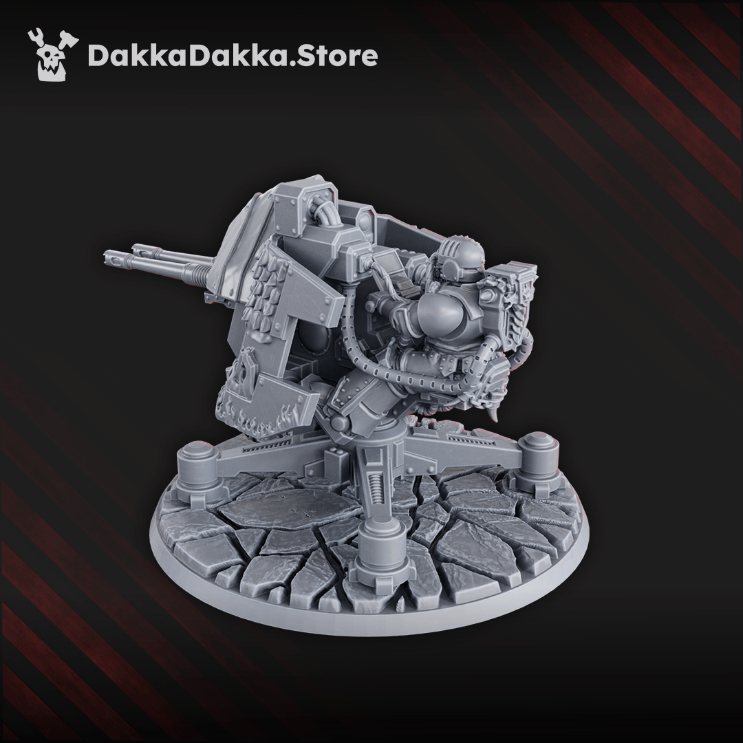 Tabletop Terrain Miniature Heavy Support Turret