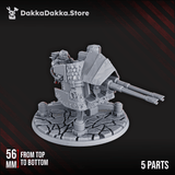 Tabletop Terrain Miniature Heavy Support Turret