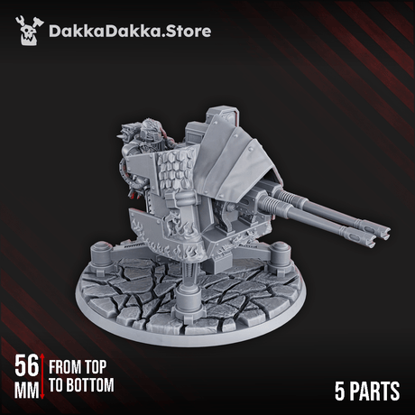 Tabletop Terrain Miniature Heavy Support Turret