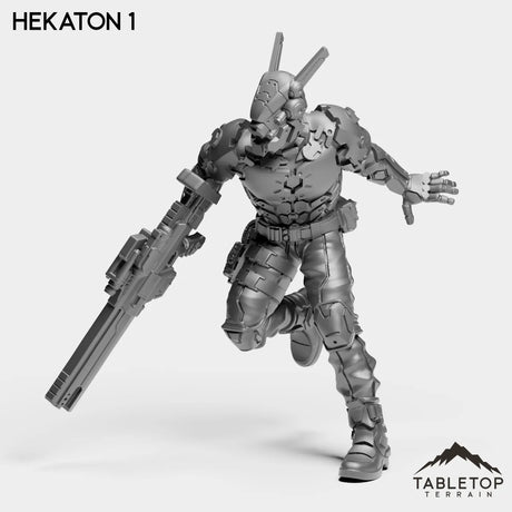 Tabletop Terrain Miniature Hekaton 1 Hekatons - Special Response Team