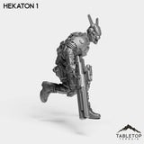 Tabletop Terrain Miniature Hekatons - Special Response Team