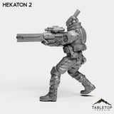 Tabletop Terrain Miniature Hekatons - Special Response Team
