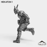Tabletop Terrain Miniature Hekatons - Special Response Team
