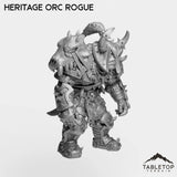 Tabletop Terrain Miniature Heritage Orc Rogue