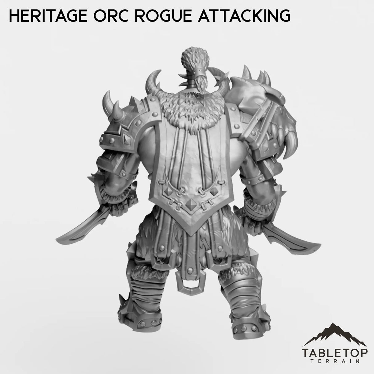 Tabletop Terrain Miniature Heritage Orc Rogue