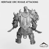 Tabletop Terrain Miniature Heritage Orc Rogue