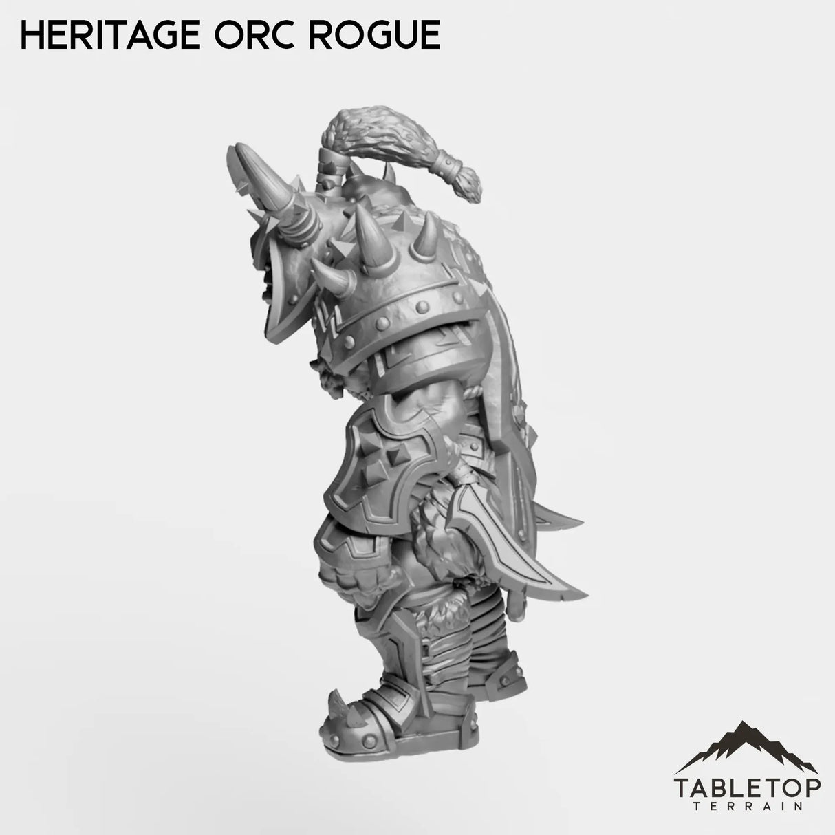 Tabletop Terrain Miniature Heritage Orc Rogue